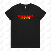 XS / Black / Large Front Design Superbroke Car guy 🚗💸 – Women's T Shirt