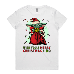 Baby Yoda Christmas 👶🎄- Women's T Shirt